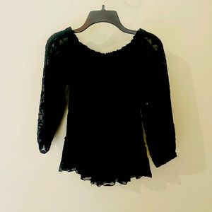 Rebecca Taylor off the shoulder Top